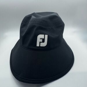 FOOTJOY DryJoys Waterproof Bucket Hat S/M Black